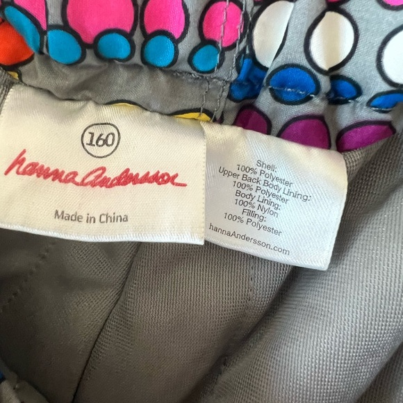 VGUC Hanna Andersson sz 160 snowpants ski pants kids Pockets reflective stripe - Picture 4 of 12